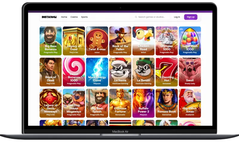 Casino selection