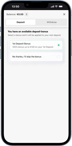 Claim Your Bonus